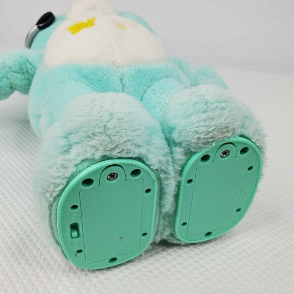 Care Bears Wish Bear Let's Get Physical Exercise Workout Bear Sings Dances - Picture 9 of 10